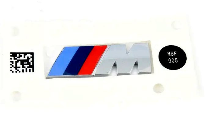 Эмблема BMW M на крыло X5 G05