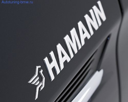 Эмблема на крышку багажника Hamann