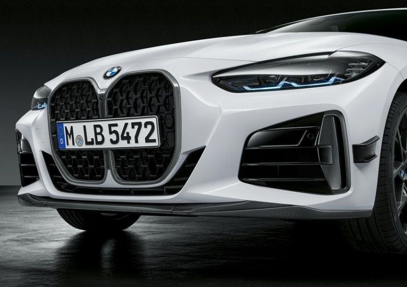Карбоновая решетка радиатора M Performance для BMW G22 4-серия