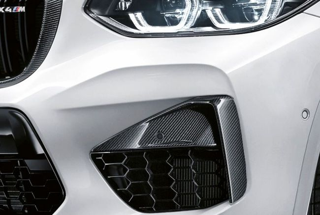 Карбоновые вставки бампера M Performance для BMW X3M F97/X4M F98