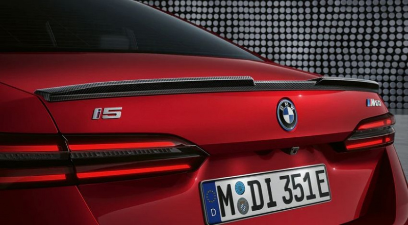 Карбоновый M Performance спойлер для BMW G60 5-серия