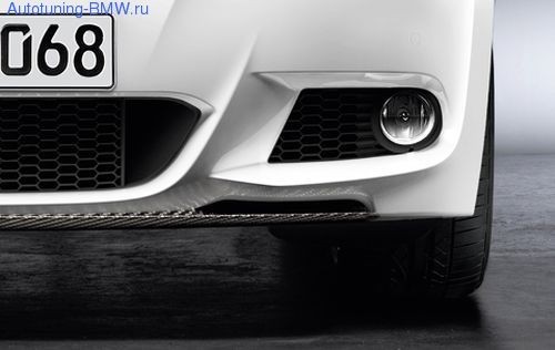 Карбоновый сплиттер BMW Performance для E92 3-серия