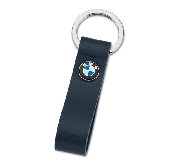 Кожаный брелок BMW