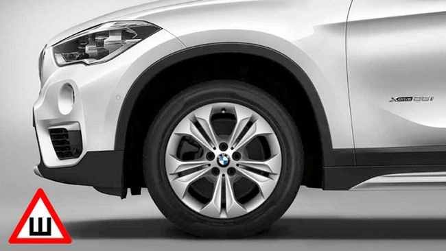 Комплект зимних колес Double Spoke 564 для BMW X1 F48