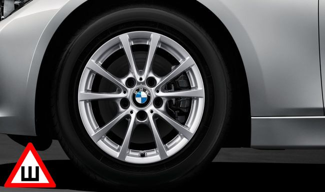 Комплект зимних колес V-Spoke 390 для BMW F30/F32
