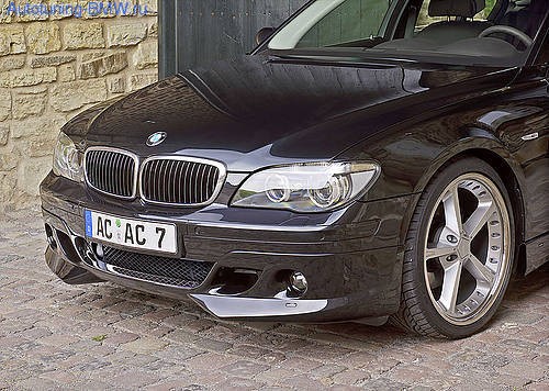 Накладка на бампер передний BMW E65 7-серия