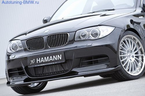 Накладка на бампер передний для BMW E82 1-серия