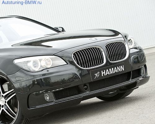 Накладка на передний бампер BMW F01 7-серия
