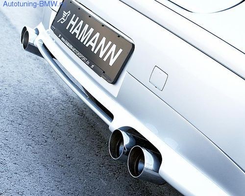 Накладка на бампер задний BMW E87 1-серия
