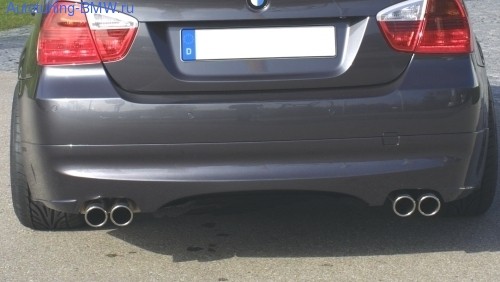Накладка на задний бампер для BMW E91 3-серия