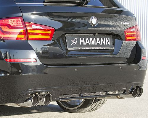 Накладка заднего бампера Hamann для BMW F11 5-серия