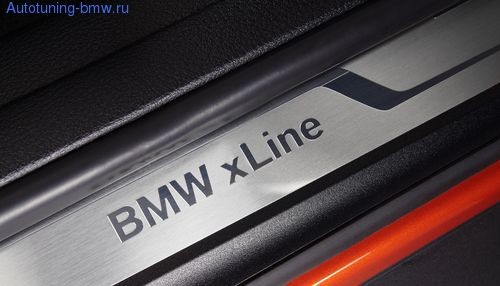 Накладки на пороги X-Line для BMW X1 E84