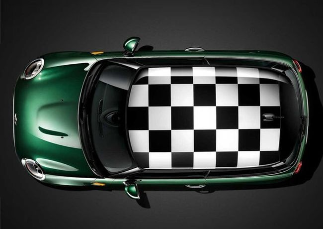 Отделка крыши Checkered Flag для MINI F56