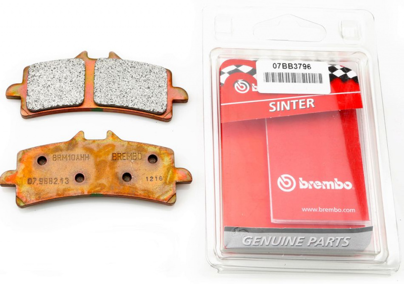 Тормозные колодки Brembo — 07BB3796, передние