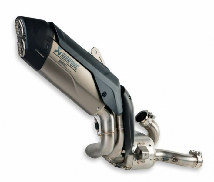 Выхлопная система Akrapovic для Ducati Multistrada V4 (2025-)