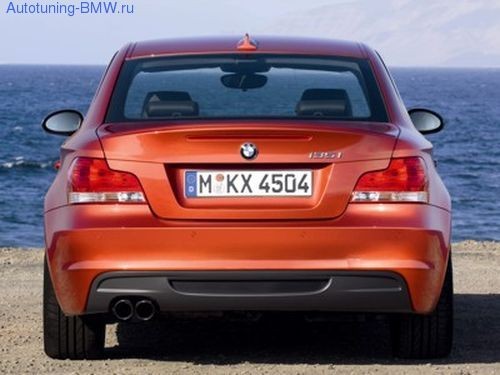 Задний бампер в М стиле для BMW E82/E88 1-серия