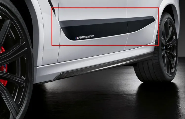 Акцентные пленки M Performance для BMW X6 G06