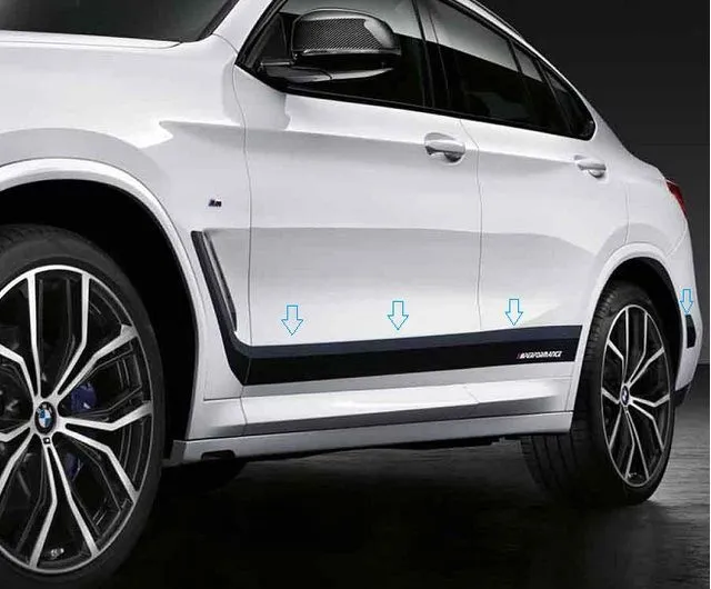 Акцентные полосы M Performance для BMW X3 G01/X4 G02