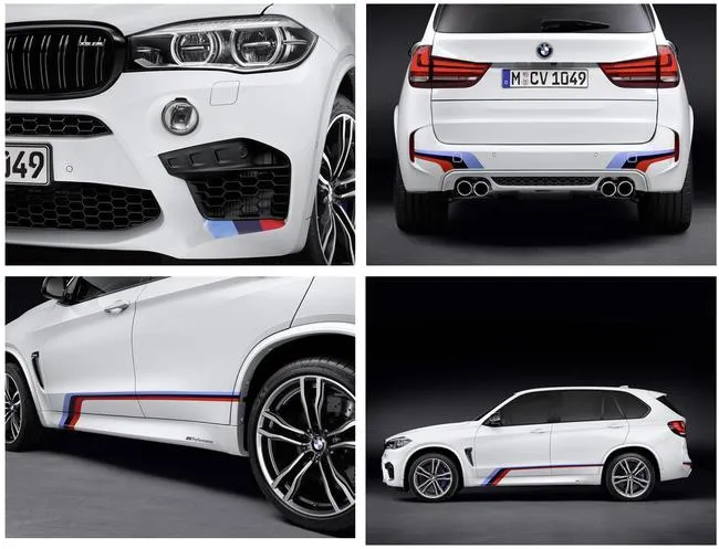 Акцентные полосы M Performance для BMW X5M F85/X6M F86