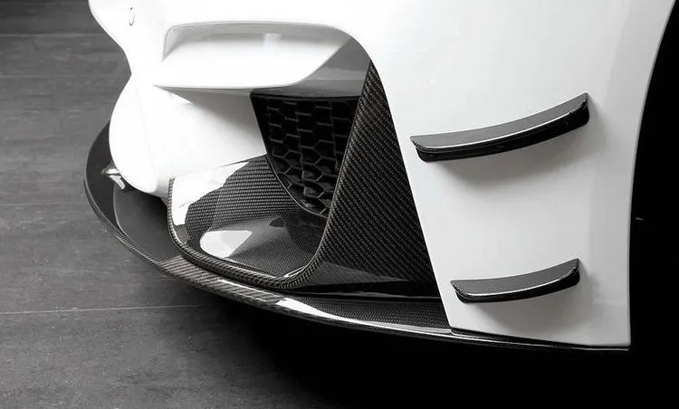 Карбоновые элероны переднего бампера BMW M3 F80/M4 F82