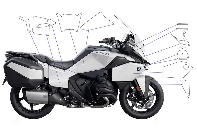 Комплект защитных пленок для BMW R1300RT