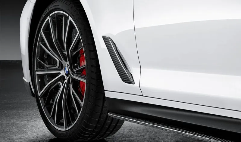 Карбоновые накладки передних крыльев для BMW G30 5-серия (рестайлинг)