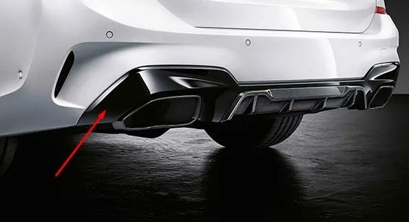 Накладка заднего бампера M Performance для BMW G20 3-серия