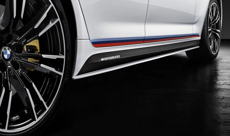 Наклейки на пороги M Performance BMW G30 5-серия