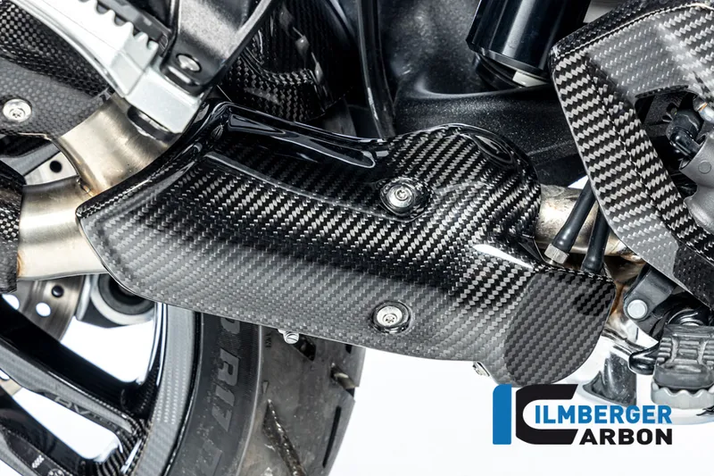 Карбоновый теплозащитный экран глушителя Ilmberger для BMW R1300GS