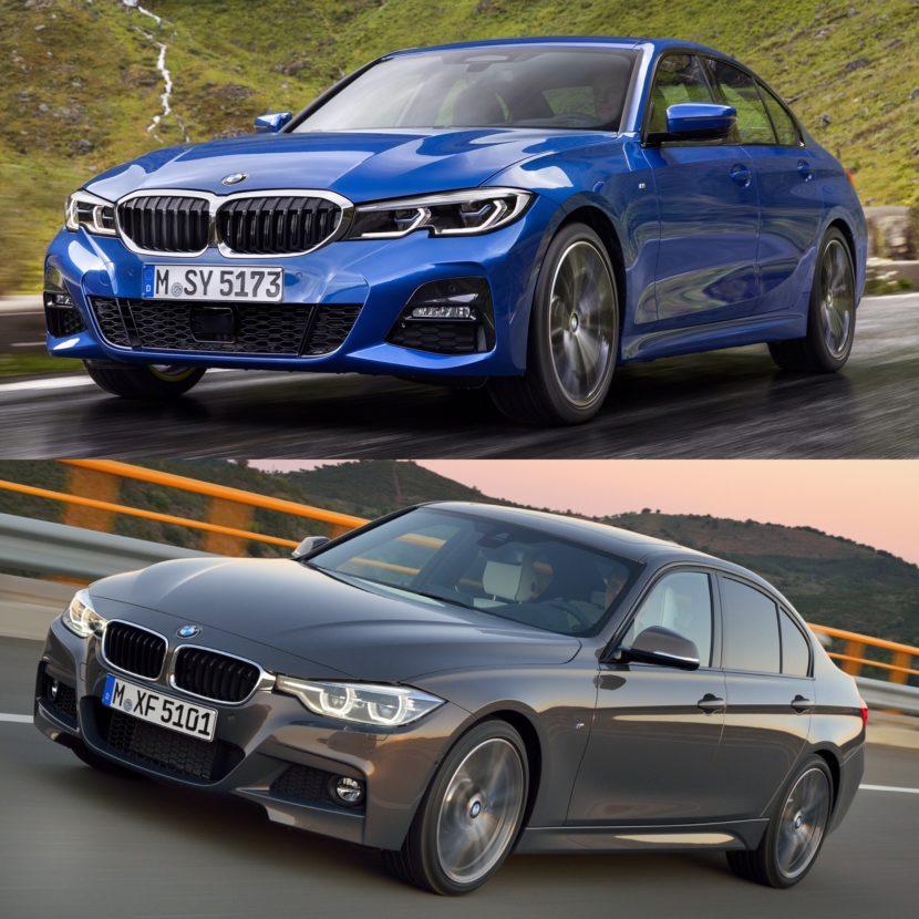 Сравнение G20 BMW 3-серии M Sport и F30 3-серии M Sport