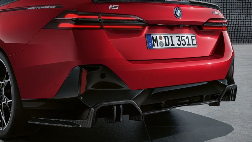 Карбоновый диффузор M Performance для BMW G60