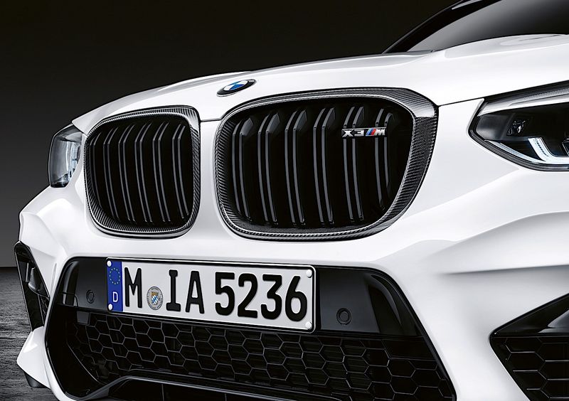Карбоновые решетки BMW M Performance для X3M F97