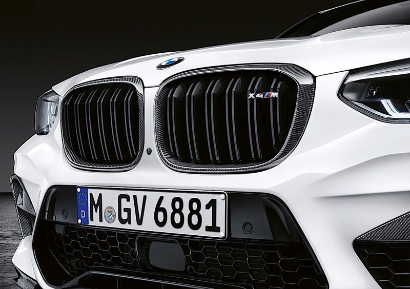 Карбоновые решетки BMW M Performance для X4M F98