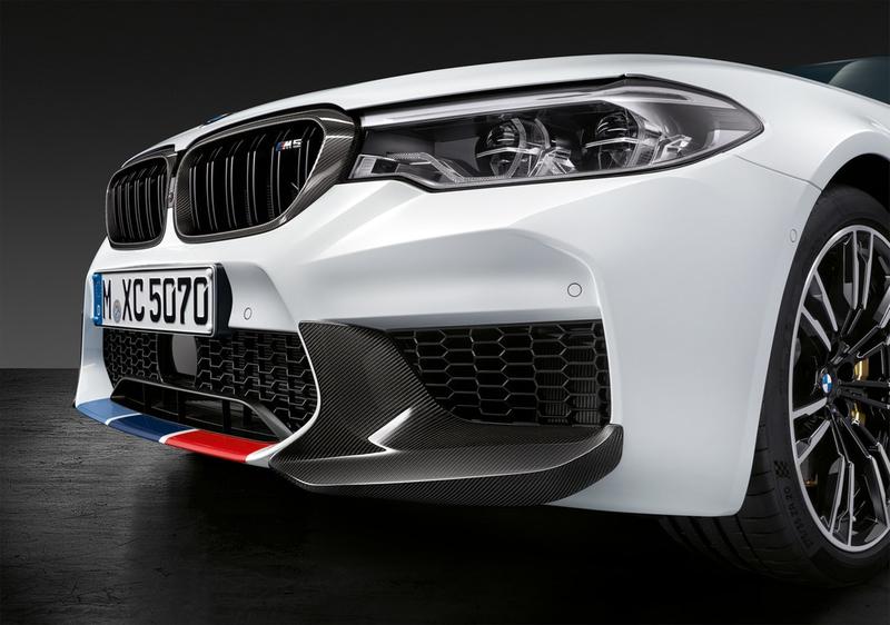 BMW M Performance карбоновые накладки бампера BMW M5 F90