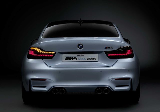 Светодиодные фонари BMW M4 Iconic Lights Concept